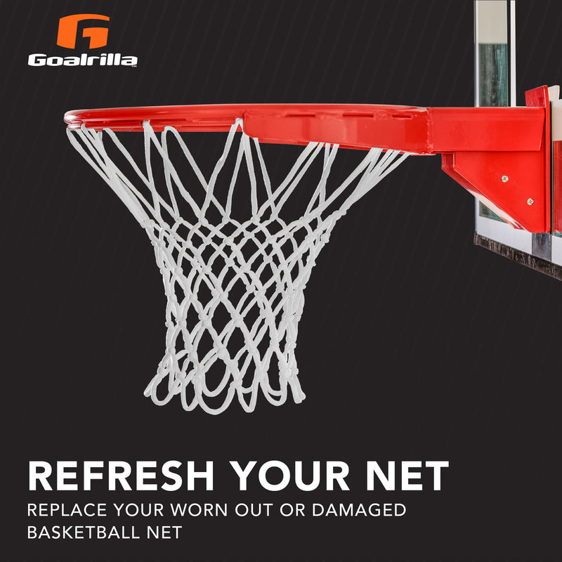 Goalrilla basketball net and cable for basketball hoop