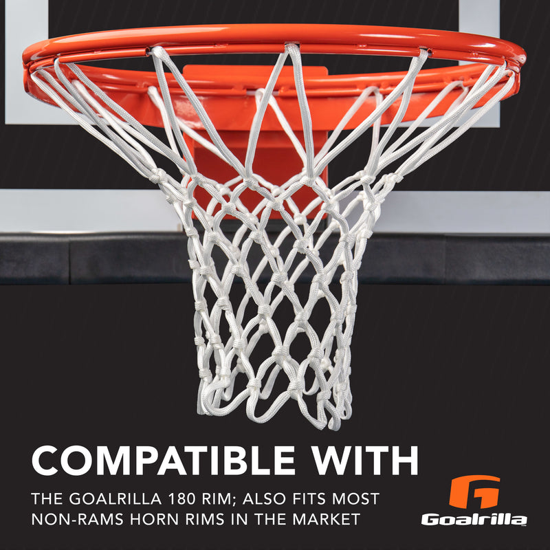 Goalrilla basketball net and cable for basketball hoop