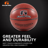 goarilla indoor and outdoor brown basketball