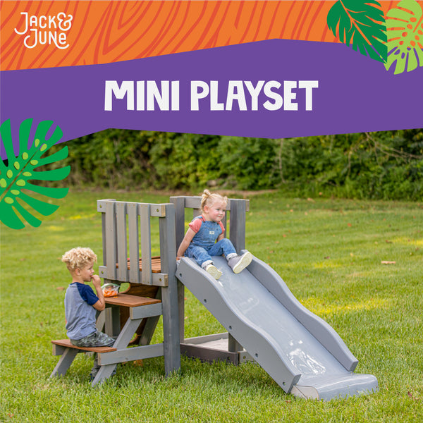Jack and June Mini Playset outdoors
