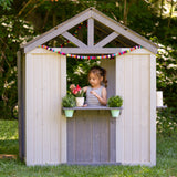 Jack and June Playhouse Outdoor plants kids