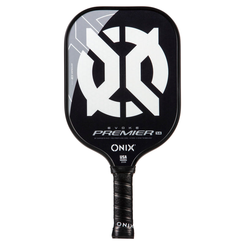 ONIX Evoke Premier Pickleball Paddle Black and some White