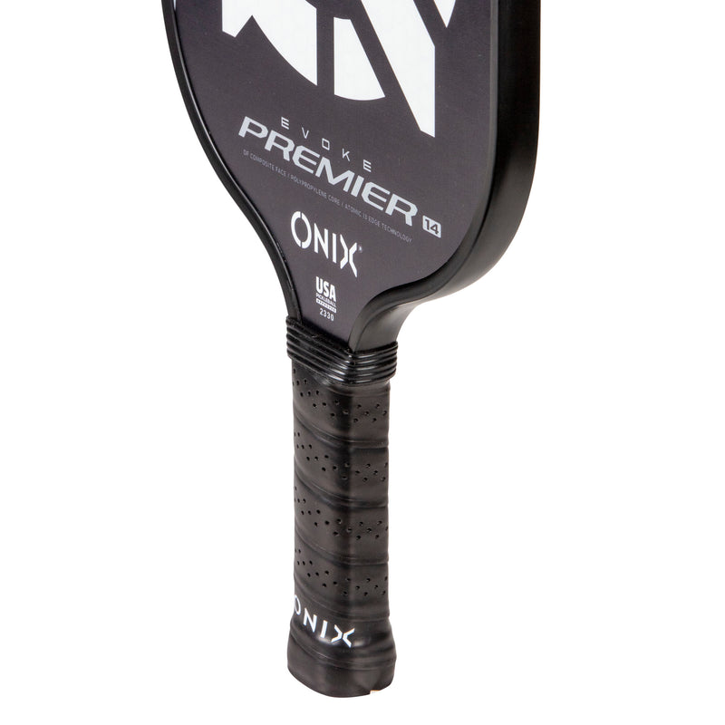 ONIX Evoke Premier Pickleball Paddle Black and some White