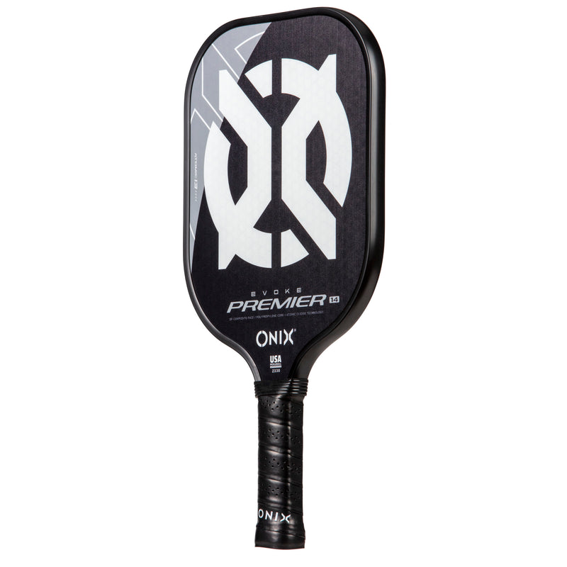 ONIX Evoke Premier Pickleball Paddle Black and some White