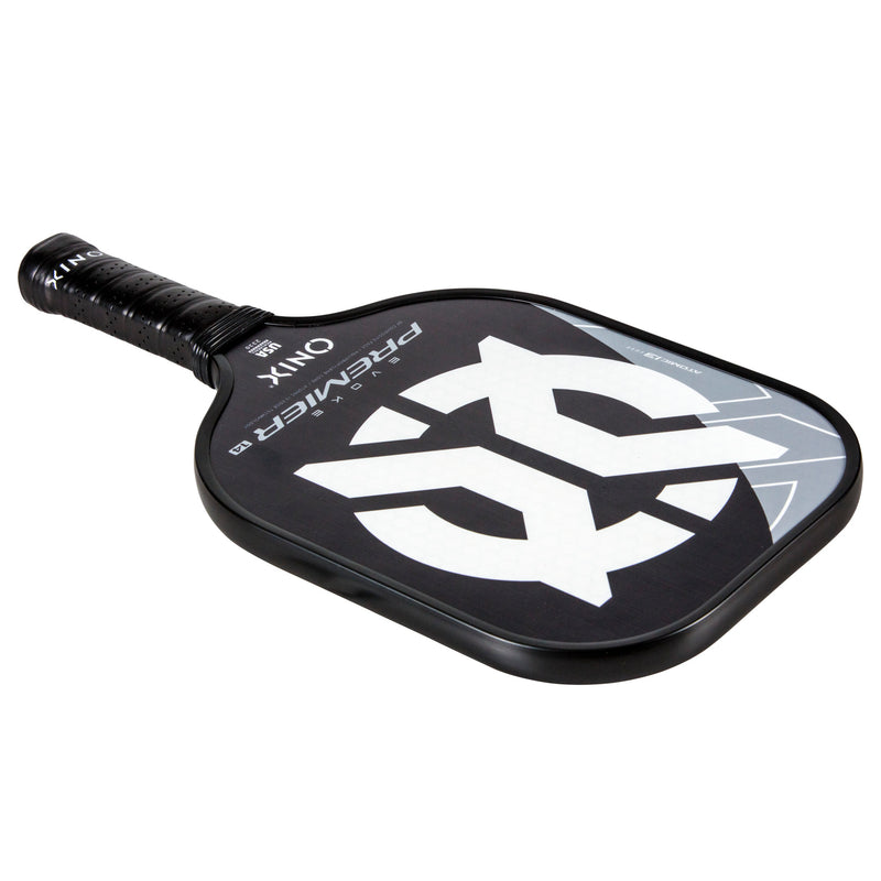 ONIX Evoke Premier Pickleball Paddle Black and some White