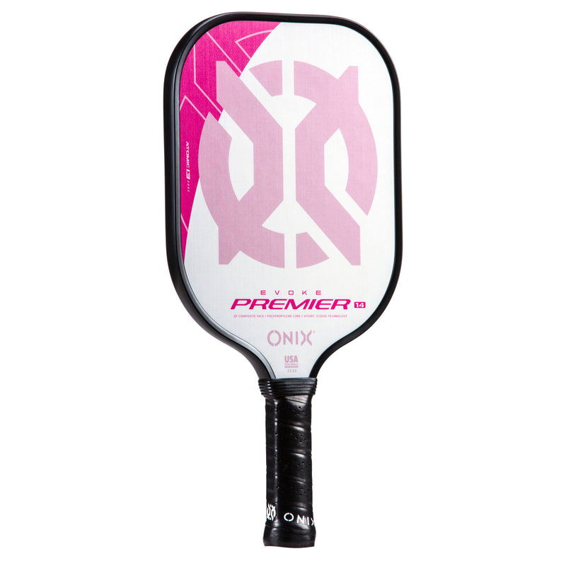 Pink ONIX Evoke Premier Pickleball Paddle 1