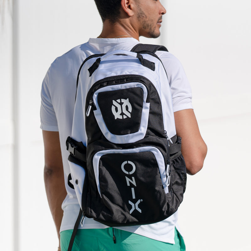 ONIX Pro Team Backpack Pickleball Bag White