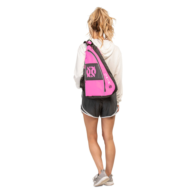 ONIX Pro Team Sling Pickleball Bag Pink