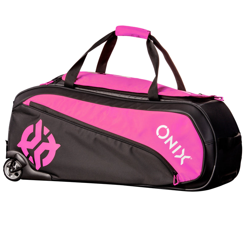 ONIX Pro Team Wheeled Duffle Bag Pink