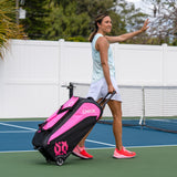 ONIX Pro Team Wheeled Duffle Bag Pink