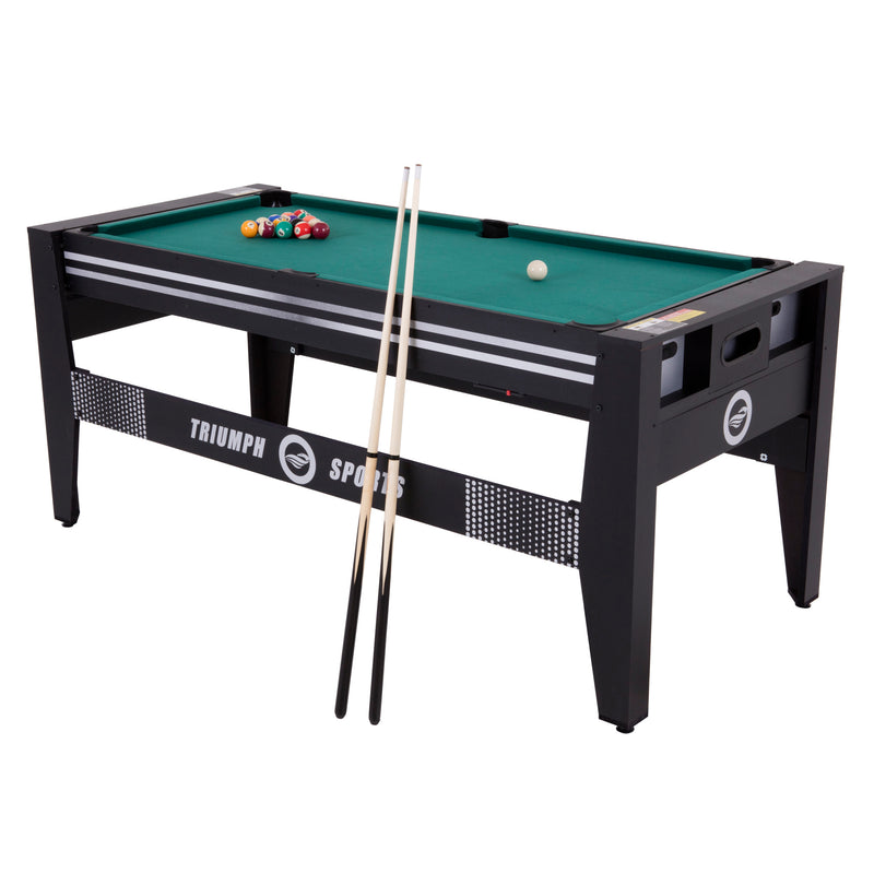 72" 4 in 1 Multi-Game Swivel Table