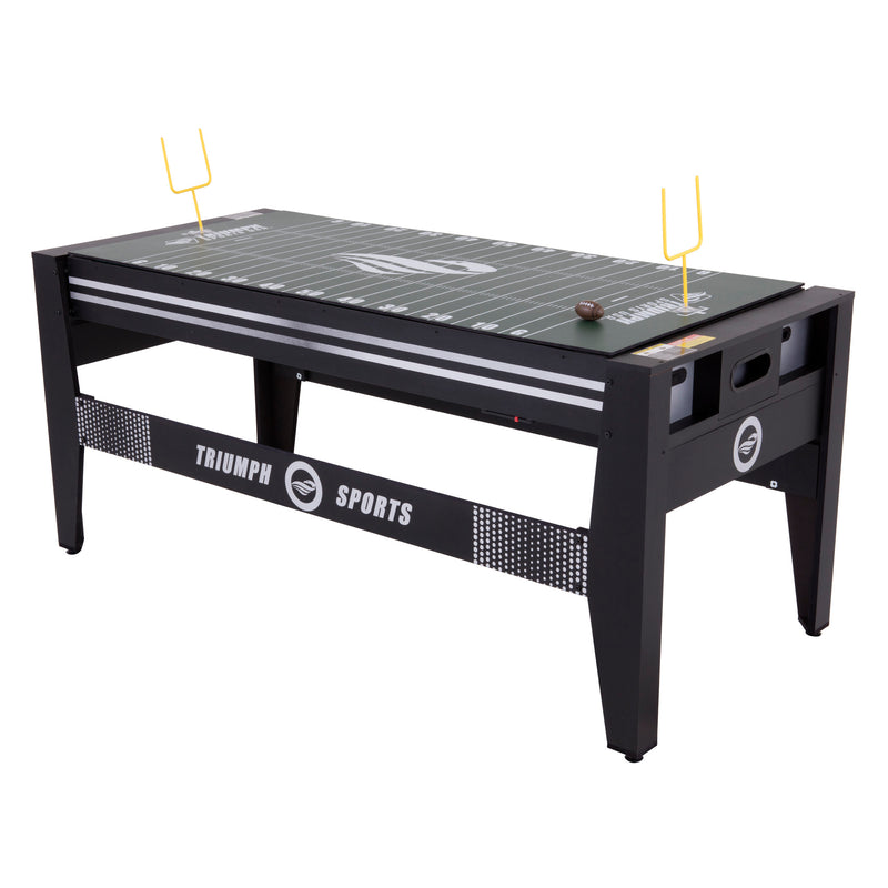 72" 4 in 1 Multi-Game Swivel Table