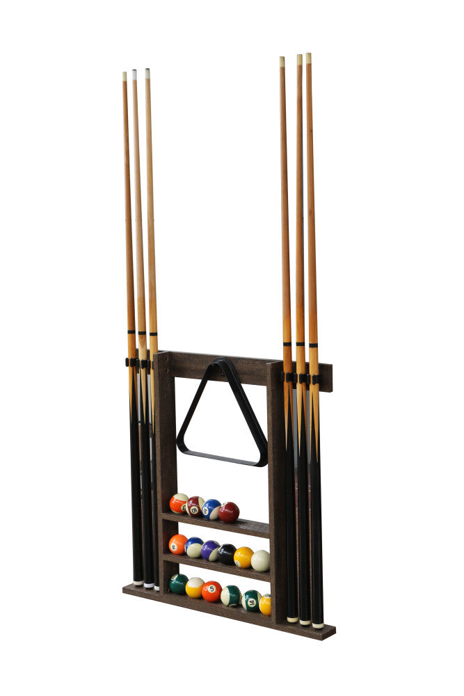 American Legend Wood Billiard Cue Rack_2