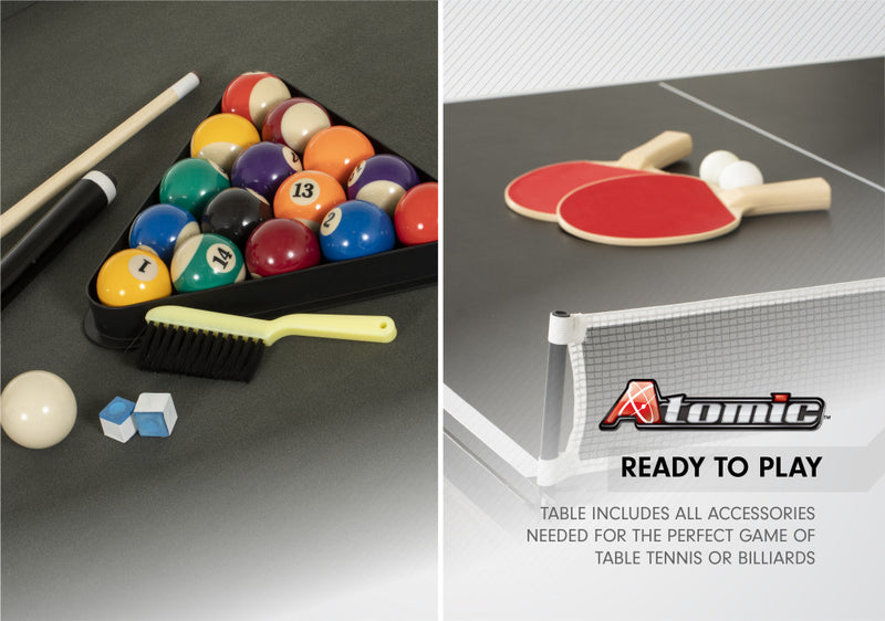 Atomic Hampton 3 In 1 Pool/Table Tennis Dining Table_3