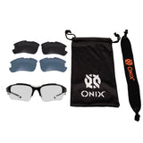 ONIX Falcon Eyewear all included in the eyewear