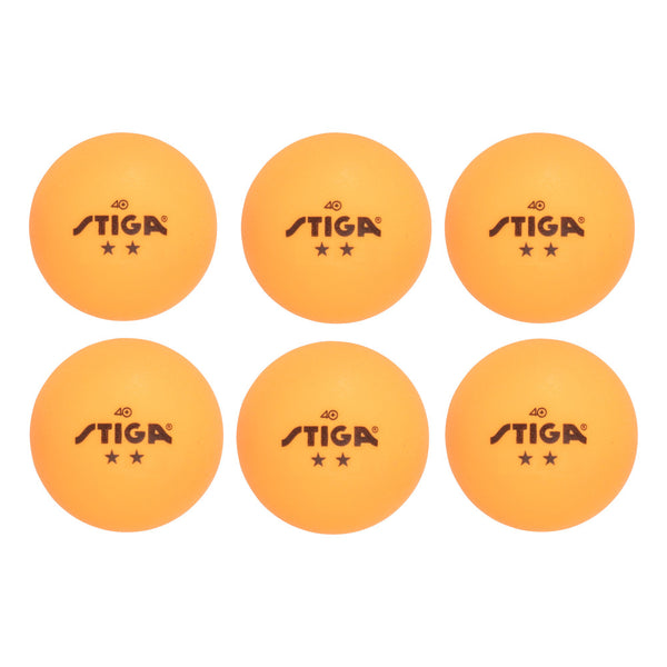 STIGA 2-Star Orange Balls (6-pack)_1