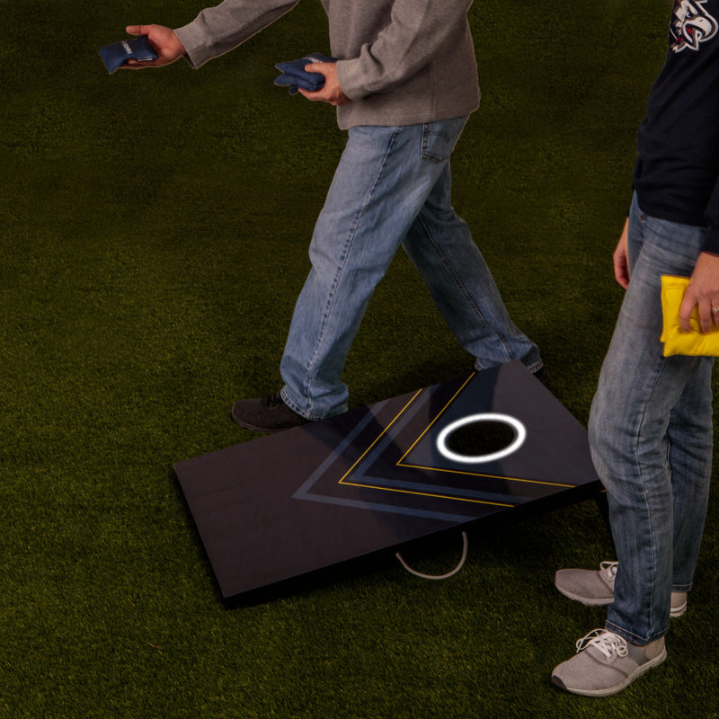 Triumph LED Blue and Yellow 2x3 Cornhole Set_8