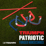 Triumph Patriotic Forged Horseshoes_2