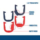 Triumph Patriotic Forged Horseshoes_3