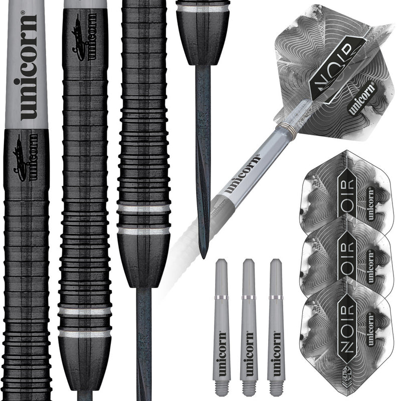 Unicorn Gary Anderson Phase 6 Noir Steel Tip Darts_1