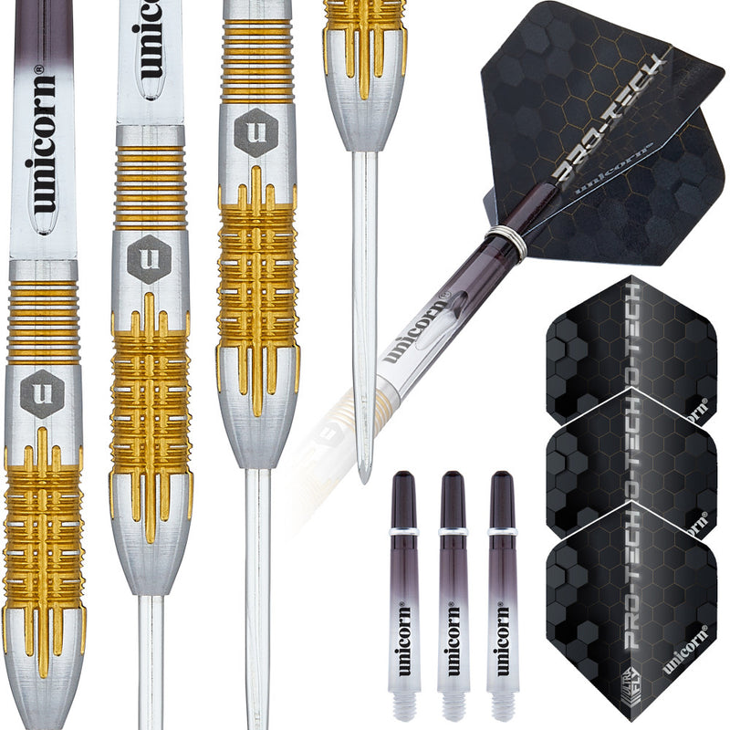 Unicorn Pro-Tech Style 1 Steel Tip Dart Set_1