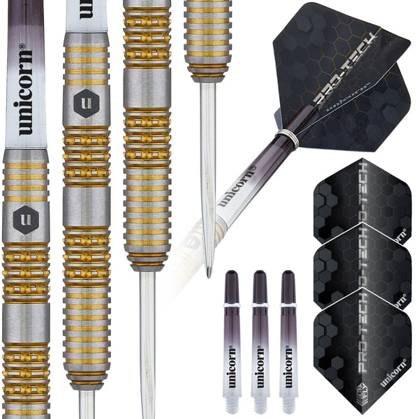 Unicorn Pro-Tech Style 1 Steel Tip Dart Set_1