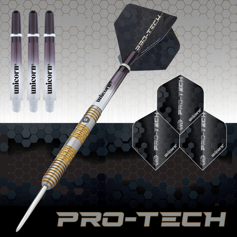 Unicorn Pro-Tech Style 1 Steel Tip Dart Set_2