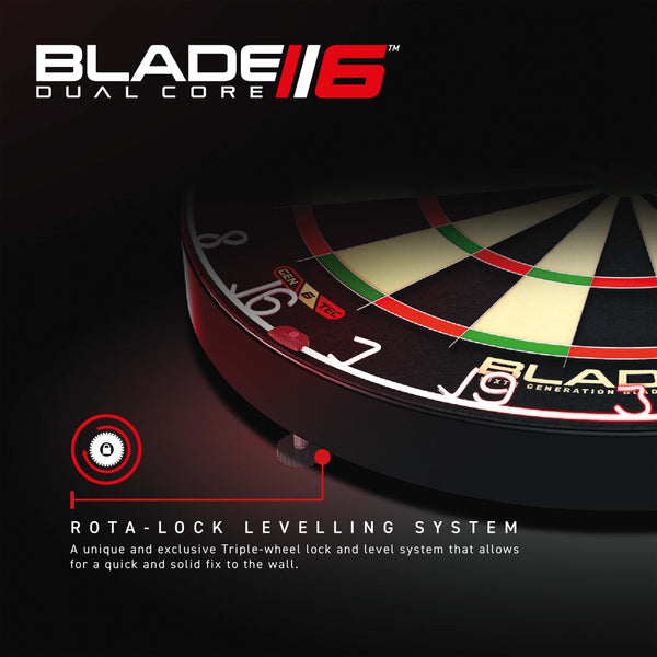 Blade 6 Dual Core Bristle Dartboard