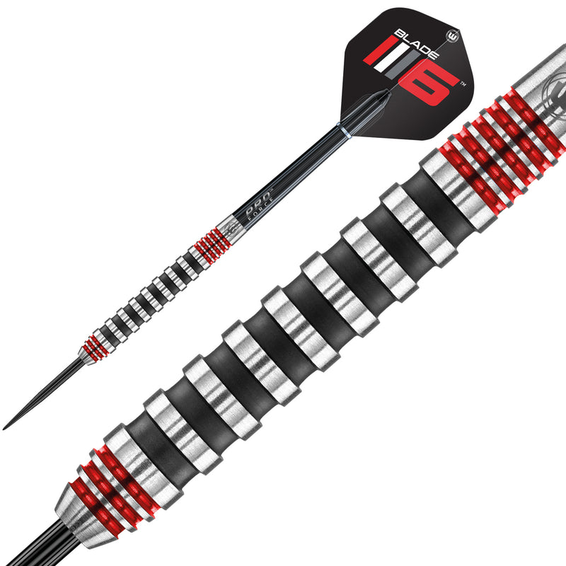 Advance 500 Series Red 26g Steel Tip Darts Set_2