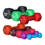 Lifeline Hex Neoprene Dumbbell - 10lb_3