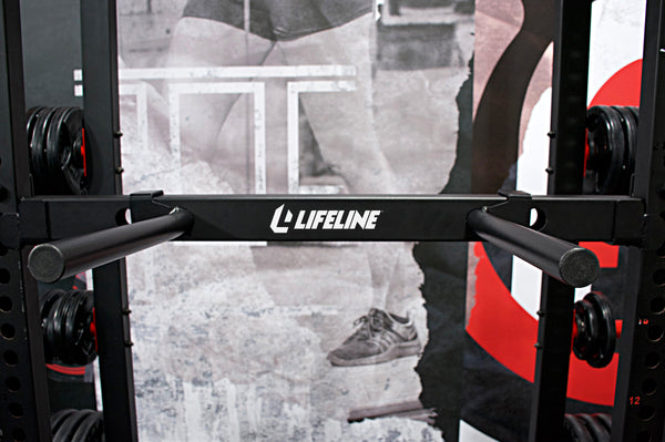 Lifeline Lifeline Pro Half Rack C1 Dip Station_2