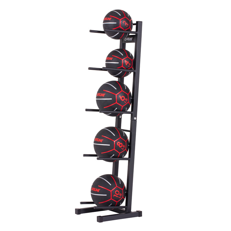 Lifeline Medicine Ball Set - 2-10lb w/rack_6