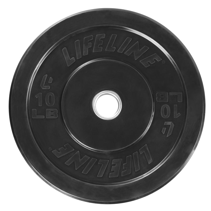 Lifeline Rubber Bumper Plate - 10 LBS_1