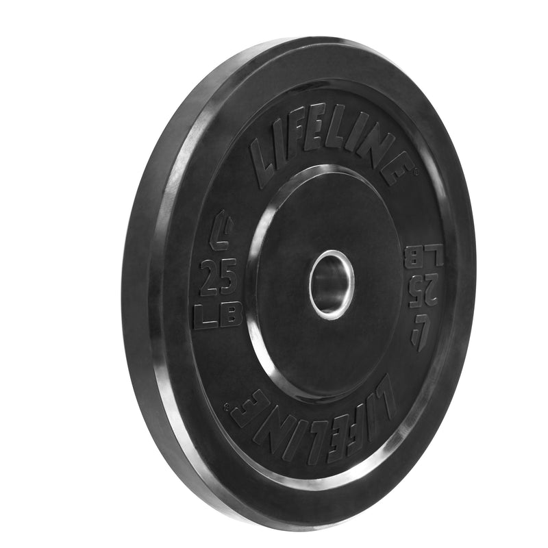 Lifeline Rubber Bumper Plate - 25 LBS_3