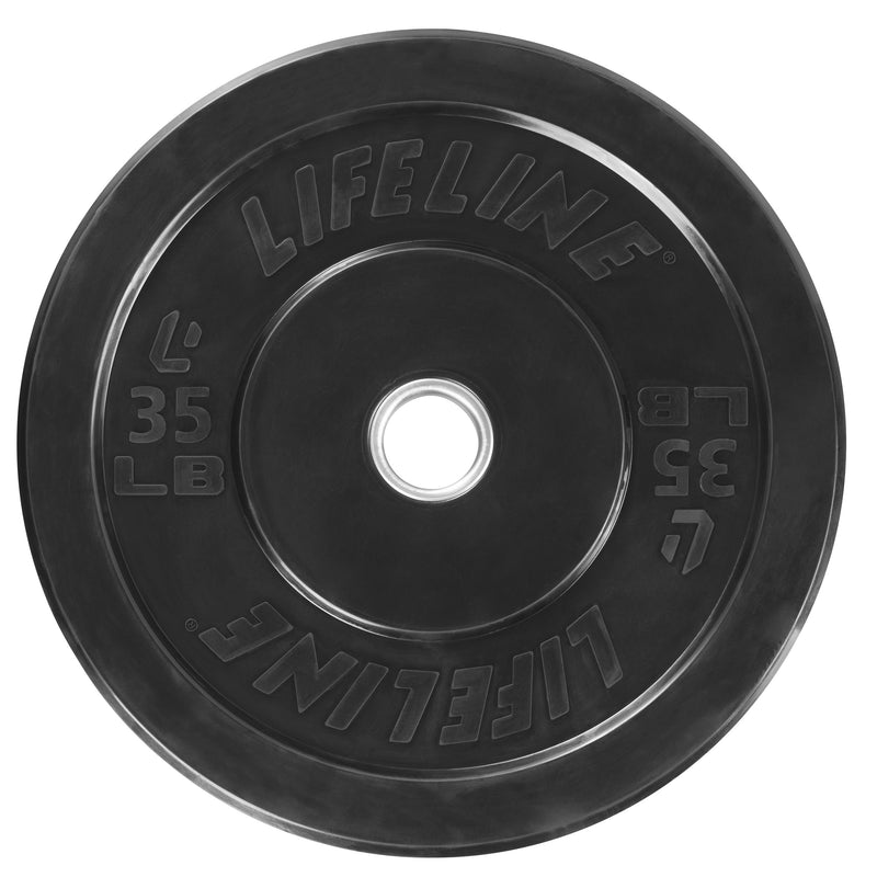 Lifeline Rubber Bumper Plate - 35 LBS_1