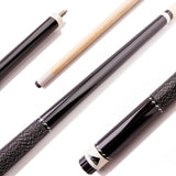 Mizerak 57" Two-Piece Hardwood Cue - Black_1