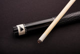 Mizerak 57" Two-Piece Hardwood Cue - Black_2