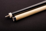 Mizerak 57" Two-Piece Hardwood Cue - Black_3