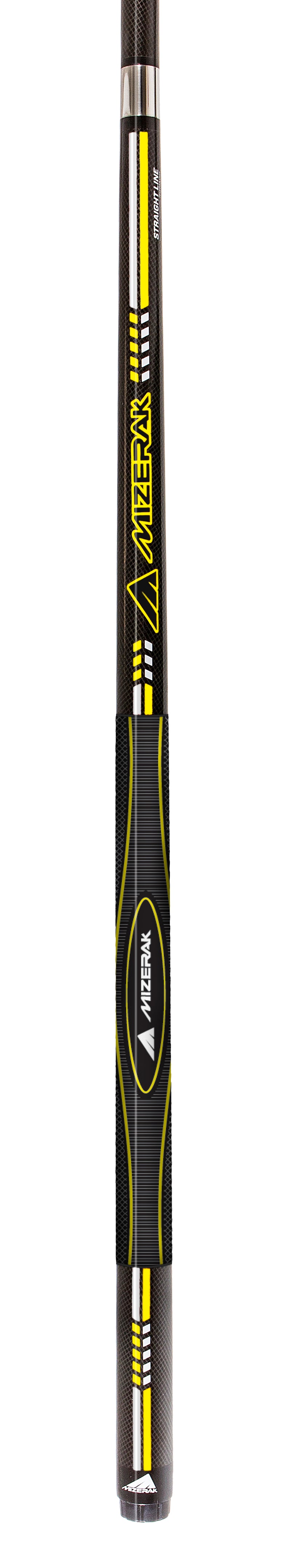 Mizerak 58" Premium Carbon Composite 3D Grip Cue - Black_2