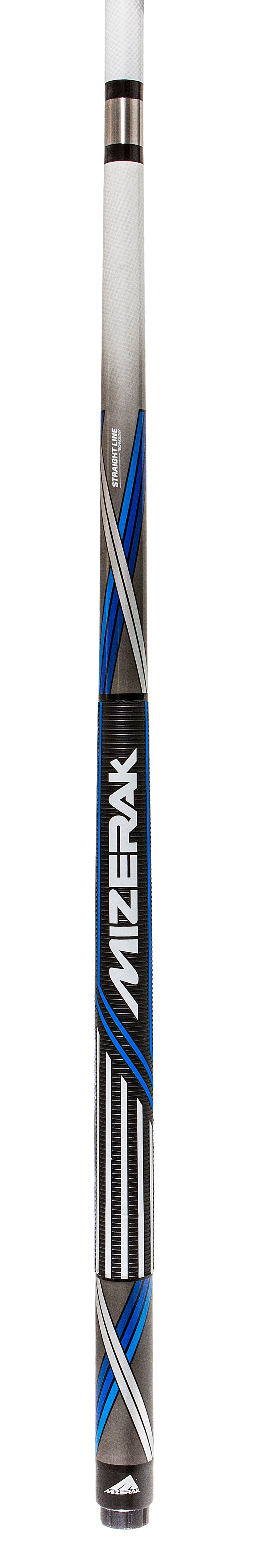 Mizerak 58" Premium Carbon Sport Grip Cue - Blue_2