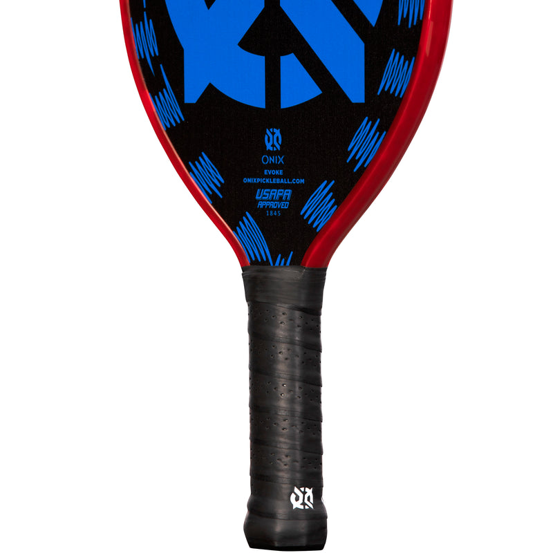 ONIX Graphite Evoke Tear Drop Pickleball Paddle - Blue