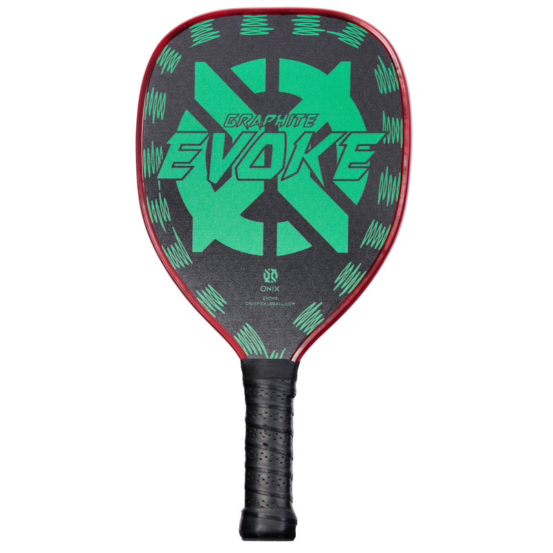 ONIX Graphite Evoke Tear Drop Pickleball Paddle - Green