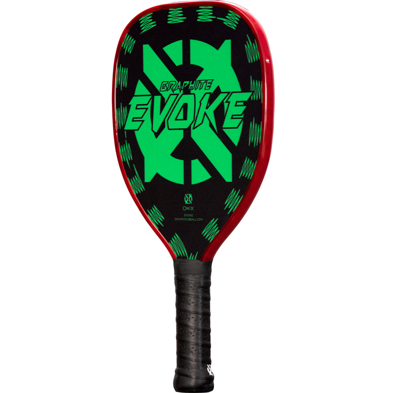 ONIX Graphite Evoke Tear Drop Pickleball Paddle - Green