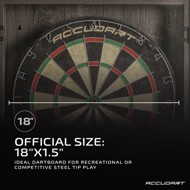 Accudart Armada Bristle Dartboard Cabinet Set_2