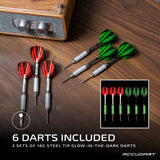 Accudart Nighthawk 2 in 1 LED/Blacklight Bristle Dartboard Surround Set_5