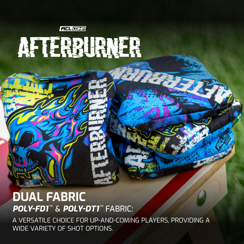 ACL COMP Electric Blue Afterburner Cornhole Bags_2