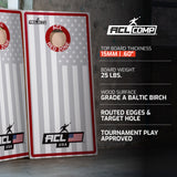 American Cornhole League | ACL® COMP 2x4 Cornhole Board - USA Edition