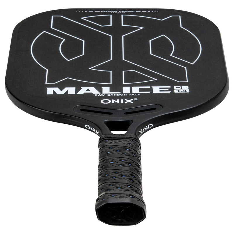 ONIX Malice 14mm DB Open Throat Raw Carbon Fiber Pickleball Paddle_10