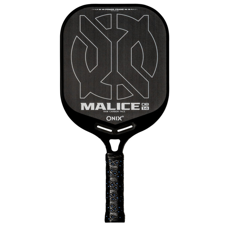 ONIX Malice 14mm DB Open Throat Raw Carbon Fiber Pickleball Paddle_1