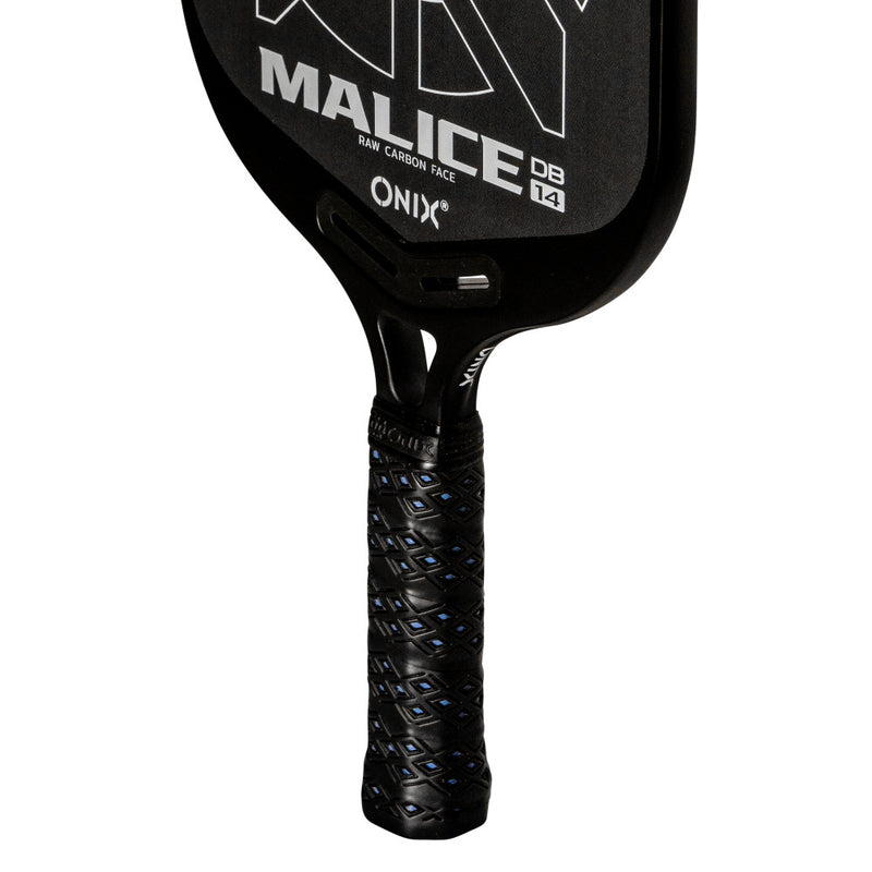 ONIX Malice 14mm DB Open Throat Raw Carbon Fiber Pickleball Paddle_5